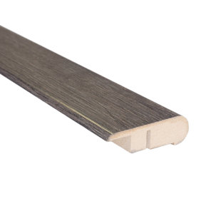 DYNO EXCHANGE Laminate Wood 0.6" Thick x 2.00" Wide x 95" Length Overlap Stair Nose