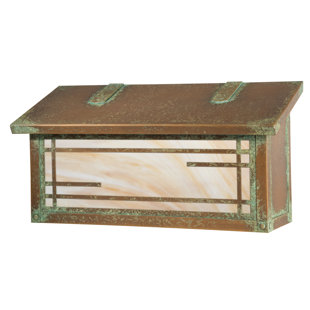 AMERICA'S FINEST LIGHTING COMPANY Shoji Wall Mounted Mailbox