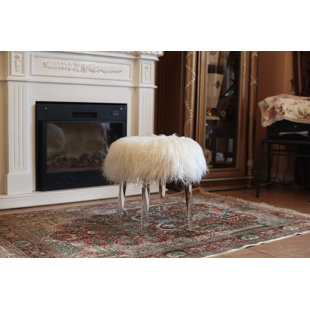 HOUSE OF HAMPTON® Vreeland Upholstered Ottoman