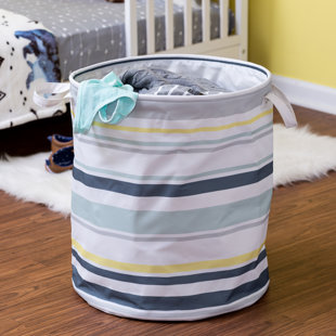 SUNSIDE SAILS Kynlee Kids Storage Multi Stripe Hamper