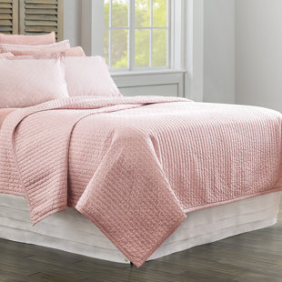 COMPANYC Diamond Lattice Cotton Percale Quilt
