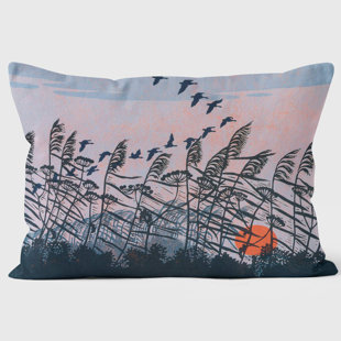 WE LOVE CUSHIONS Sunset Flight - Robert Gillmor Cushion
