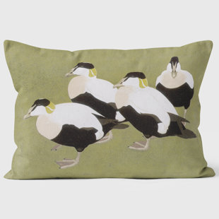 WE LOVE CUSHIONS Four Eider Duckls - Robert Gillmor Cushion