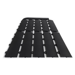 BIGFLOORS Big Floors Female Transition Edge Kit, Durable Interlocking Modular Garage Floor Edging (Set of 11)