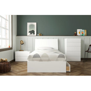 MACK & MILO™ Dunleith Twin Platform 3 Piece Bedroom Set