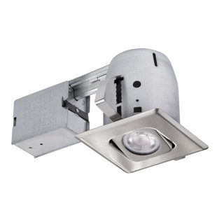 GLOBE ELECTRIC COMPANY 4'' Dimmable IC Rated Standard Recessed Lighting Kit