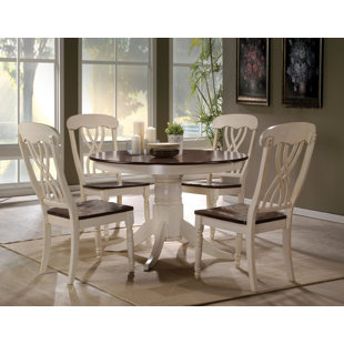 ROSALIND WHEELER 5 - Piece Pedestal Dining Set