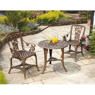 SOL 27 OUTDOOR 2-Sitzer Bistro-Set Aamanee