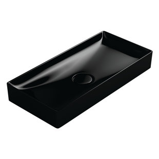 WS Bath Collections Vision 14.2'' Ceramic Rectangular Bathroom Sink
