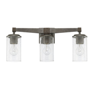 WILLISTON FORGE Hitton Dimmable Urban Gray Vanity Light