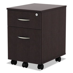 ALERA® Alera 15.88'' Wide 2 -Drawer Mobile File Cabinet