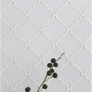 WS TILES® Water Jet Series 3.5" x 4.25" Straight Edge Glass Mosaic Tile