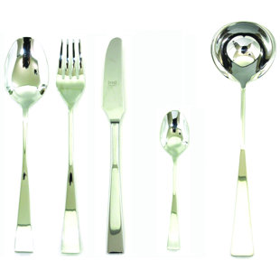 Mepra Italia 49 Piece Stainless Steel Cutlery Set , Service for 12