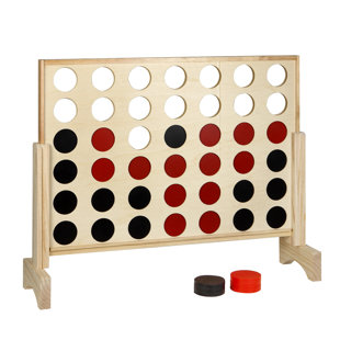 HATHAWAY GAMES Quattro Giant Four in a Row Game Set