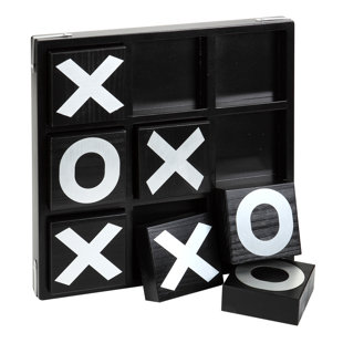 HATHAWAY GAMES Vintage Tic Tac Toe Set
