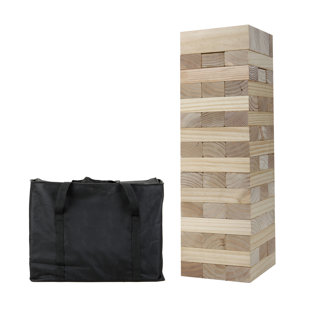 HATHAWAY GAMES Block Out Wood Stacking Game