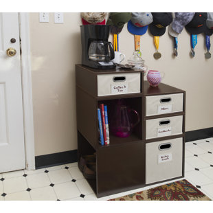 REBRILLIANT Niche Cubo Storage Organizer Open Bookshelf