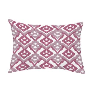 E BY DESIGN Ikat Indoor/Outdoor Reversible Throw Pillow