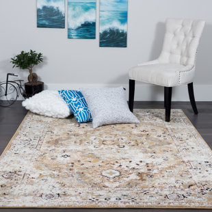 MISTANA™ Tonia Oriental Gray/Beige Area Rug