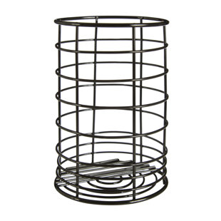 BOROUGH WHARF Mckinney Metal Round Utensil Crock