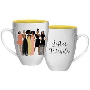 AFRICAN AMERICAN EXPRESSIONS Sister Friends Coffee Mug