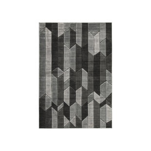 GEORGE OLIVER Barclay Performance Black/Gray Rug