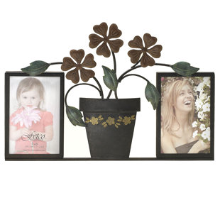 FETCO HOME DECOR Stylish Solutions Metal Picture Frame