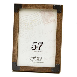 FETCO HOME DECOR Rustic Charm Wood Picture Frame