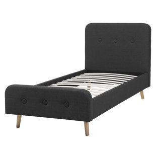 MIKADO LIVING Winkler European Single Upholstered Platform Bed