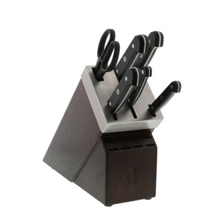 ZWILLING J.A. HENCKELS ZWILLING Gourmet 7-Piece Self-Sharpening Knife Block Set