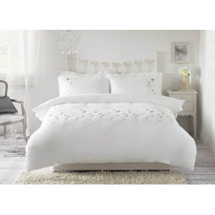 BELLEDORM Cotton Floral Duvet Cover Set with Pillowcases