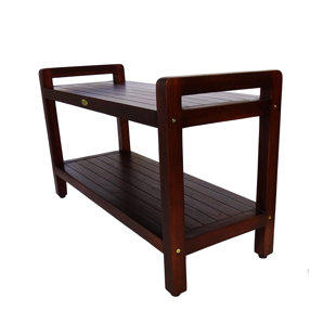 DECOTEAK LiftAide Teak Outdoor Bench