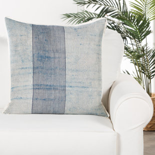 JAIPUR LIVING Revel Striped Cotton Throw Pillow
