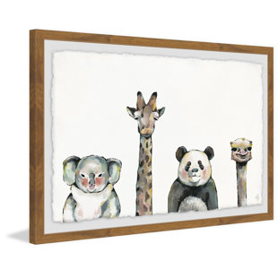 HONEYBEE NURSERY Cute and Cuddly Framed Art