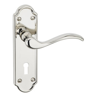 URFIC Lisbon Lever Lock Door Handle (Set of 2)