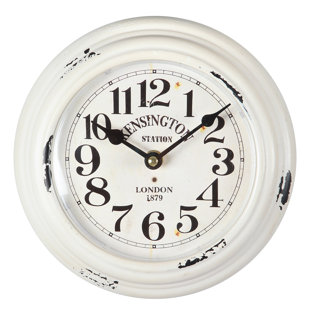 HOUSE OF HAMPTON Analoge Wanduhr Jamar 21 cm