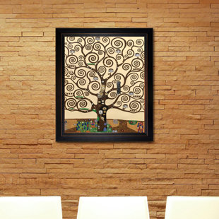 TORI HOME Tree of Life by Gustav Klimt - Wrapped Canvas Painting Print