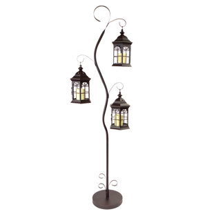 FLEUR DE LIS LIVING Harpenden 72'' Powder Coated Arched Floor Lamp