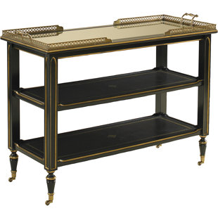 MAITLAND-SMITH Ambassador Wood Bar Cart
