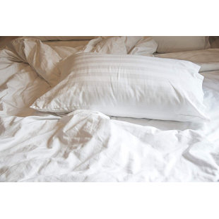CONTINENTALBEDDING 100% Cotton Striped Pillowcase