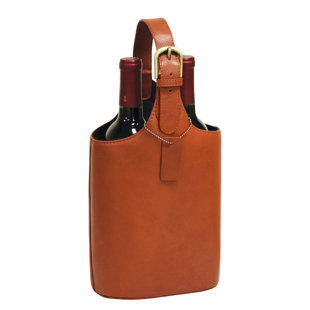 PREFERRED NATION Dual Bottle Wine Caddy Carrier