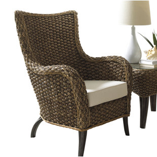 PANAMA JACK SUNROOM Sanibel Upholstered Wingback Chair