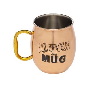 GODINGER SILVER ART CO Love This Mug Moscow Mule Mug 20 oz