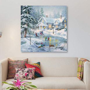 THE SEASONAL AISLE Nicky Boehme - Wrapped Canvas Print
