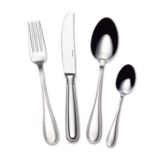 WILKENS & SÖHNE GMBH 12-tlg. Fischbesteckset Schwedisch Faden aus 18/10 Edelstahl für 6 Personen