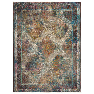 PANAMA JACK HOME COLLECTION United Weavers Bohemian St. Croix Blue/Yellow Area Rug