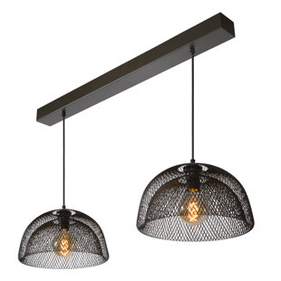 LUCIDE Mesh 2 - Light Black Dome Pendant