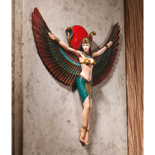 DESIGN TOSCANO Egyptian Goddess Isis Wall Sculpture