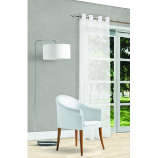 ALCOTT HILL® Bonner Solid Sheer Grommet Curtain Panels (Set of 2)