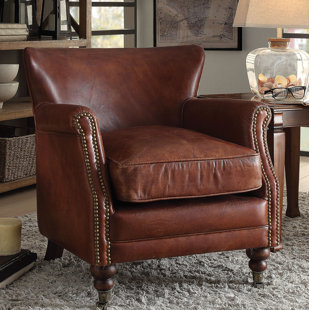 CANORA GREY Easingwold Leather Armchair